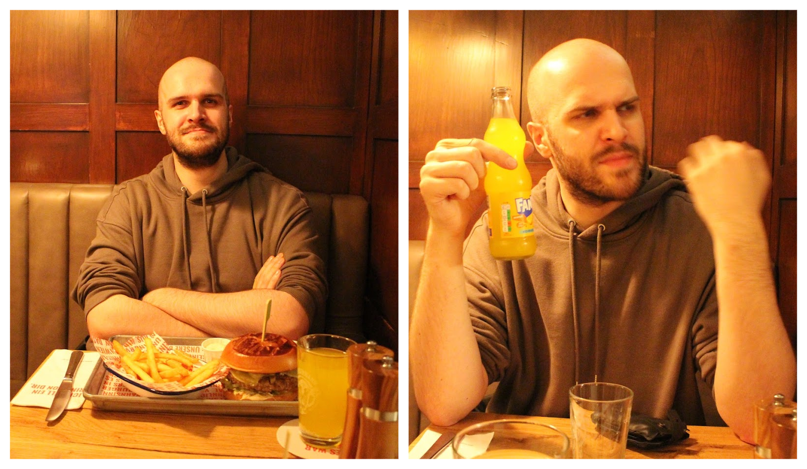 Lunch in Vienna. Fanta tasting included.